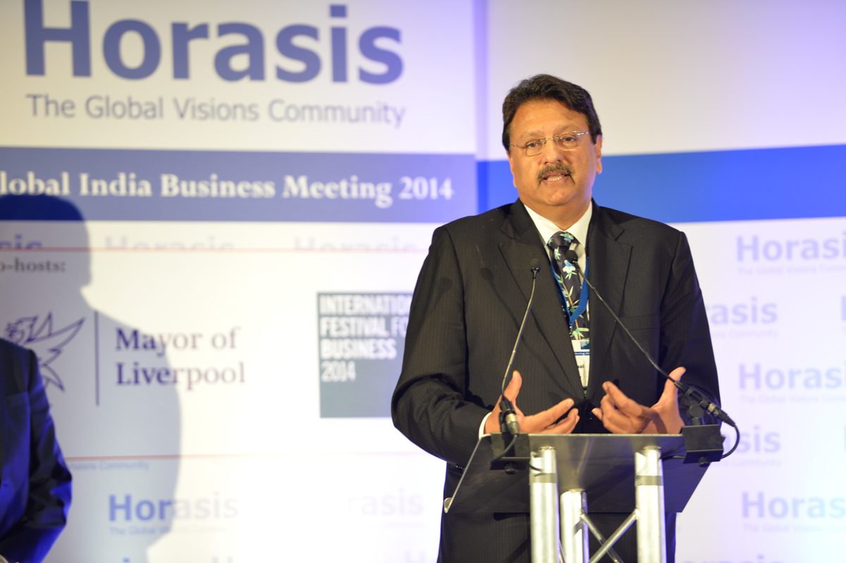 Ajay Piramal at the Horasis Global India Business Meeting, 2014