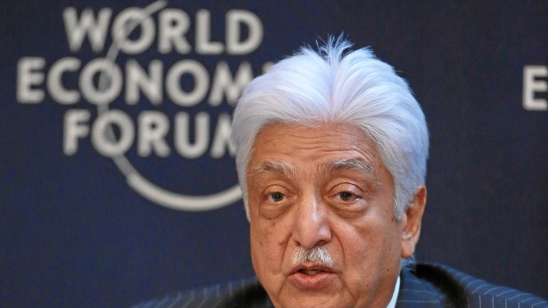 Azim Premji at the World Economic Forum Annual Meeting in Davos, 2013