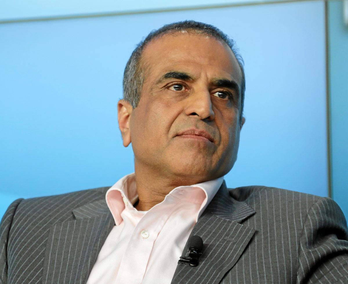 Sunil Bharti Mittal at the World Economic Forum in Davos, 2013