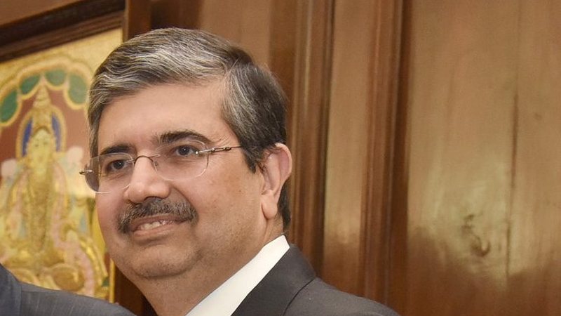 Uday Kotak in New Delhi, November 2016